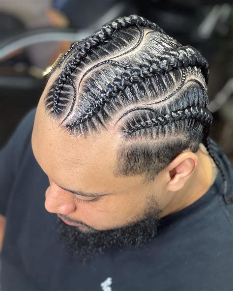 men's cornrow braid styles